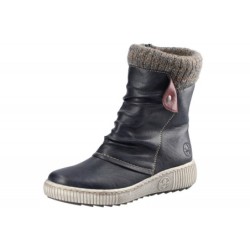 Rieker Damen Stiefel Blau Z6693-14 Schuhe