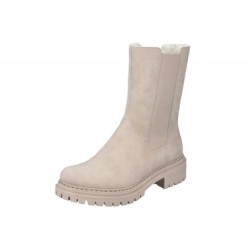 Rieker Damen Stiefelette Beige 72683-62 Schuhe