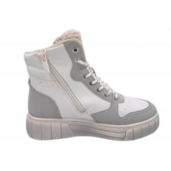Mustang Damen Sneaker High Weiß 1446-602-1 Schuhe