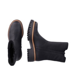 Rieker Damen Stiefelette Schwarz 72683-00 Schuhe