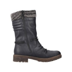 Rieker Damen Kurzstiefel Schwarz Z4755-00 Schuhe