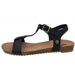 Mustang Damen Sandale Schwarz 1307-810-9 Schuhe