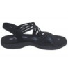 Skechers Damen Sandale Reggae Slim Schwarz 163185 BBK Schuhe