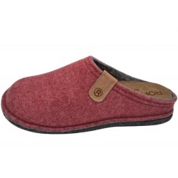 Rohde Damen Filzpantoffel Bordeaux  6820-42 Schuhe