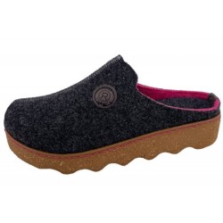 Rohde Filzpantoffel Grau 6120-84 Schuhe