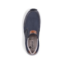 Rieker Herren Slipper Blau 14363-14 Schuhe
