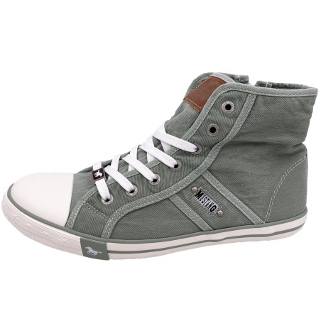 Mustang Damen Sneaker High Pastellgrün 1099-502-750 Schuhe