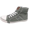 Mustang Damen Sneaker High Pastellgrün 1099-502-750 Schuhe
