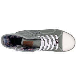 Mustang Damen Sneaker High Pastellgrün 1099-502-750 Schuhe