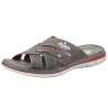 Rieker Pantolette Anthrazit 25199-43 Schuhe