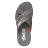 Rieker Pantolette Anthrazit 25199-43 Schuhe