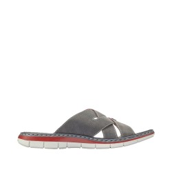 Rieker Pantolette Anthrazit 25199-43 Schuhe