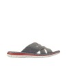 Rieker Pantolette Anthrazit 25199-43 Schuhe