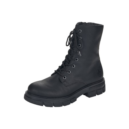 Rieker Damen Stiefel Schwarz Z9120-00 Schuhe