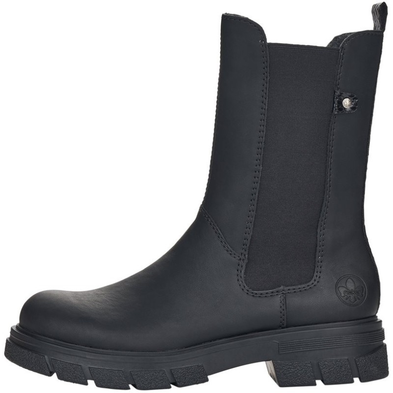 Rieker Damen Stiefelette Schwarz Z9180-02 Schuhe