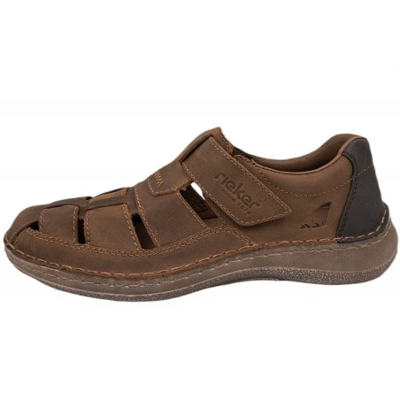 Rieker Herren Slipper Braun 03078-25 Schuhe