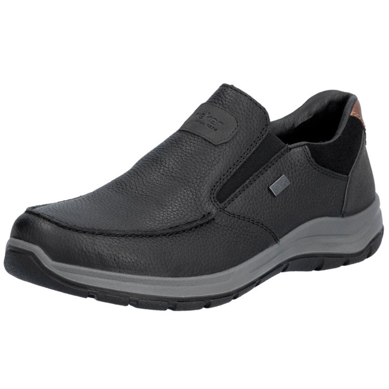Rieker Tex Slipper Schwarz 03651-00 Schuhe