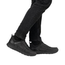 Rieker Slipper Schwarz 39653-00 Schuhe