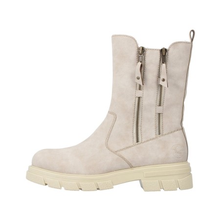 Rieker Damen Boots Beige Z9160-60 Schuhe