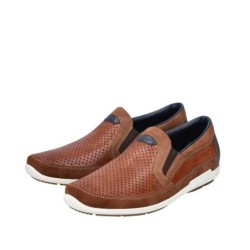 Rieker Herren Slipper Braun  09055-22 Schuhe