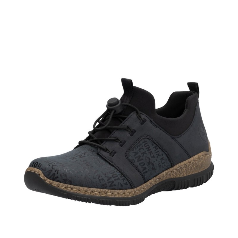 Rieker Sneaker Blau N3295-14 Schuhe