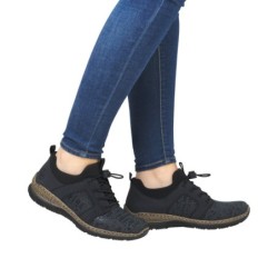 Rieker Sneaker Blau N3295-14 Schuhe