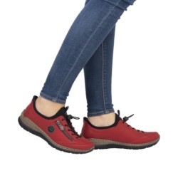 Rieker Sneaker Rot N3267-33 Schuhe