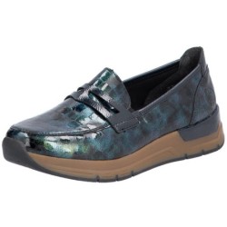 Rieker Lack Loafer 58960-90 Schuhe