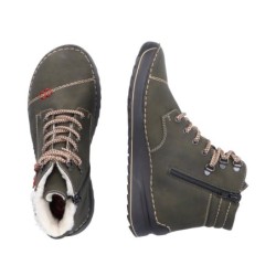 Rieker Boots Grün 51545-54 Schuhe