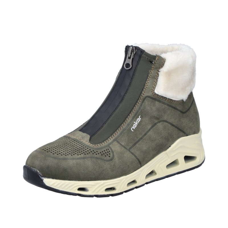 Rieker Boots Grün N5271-52 Schuhe