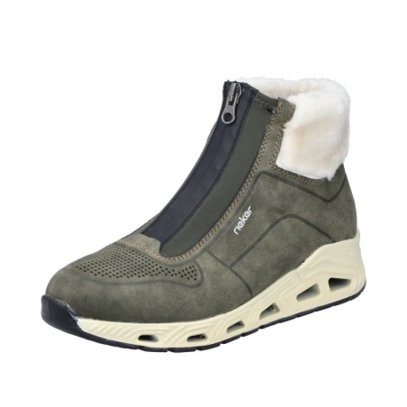 Rieker Boots Grün N5271-52 Schuhe