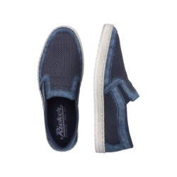 Rieker Herren Slipper Blau B5264-14 Schuhe