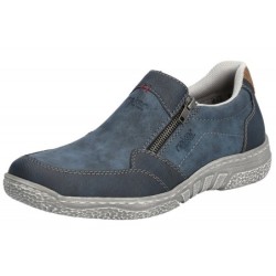 Rieker Herren Slipper Blau 03550-14 Schuhe