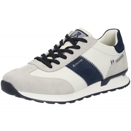 Rieker Evolution Herren Sneaker Weiß-Kombi U0302-80 Schuhe