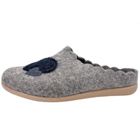 Damen Pantoffel Herz 209-0211-C1 Schuhe