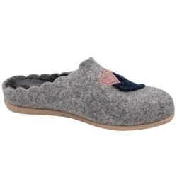 Damen Pantoffel Herz 209-0211-C1 Schuhe