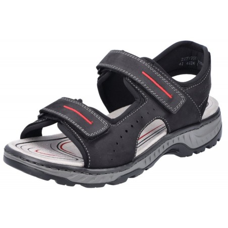 Rieker Herren Trekking Sandale 21760-00 Schuhe
