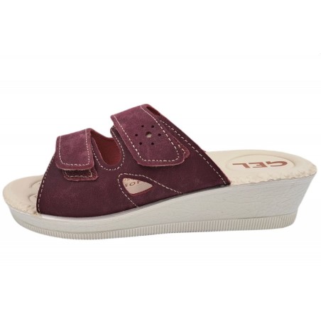 Damen Pantolette Rot 220310009 Schuhe