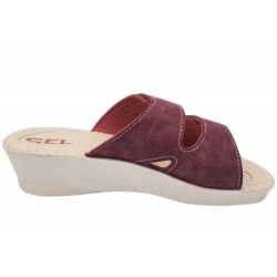 Damen Pantolette Rot 220310009 Schuhe
