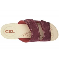 Damen Pantolette Rot 220310009 Schuhe