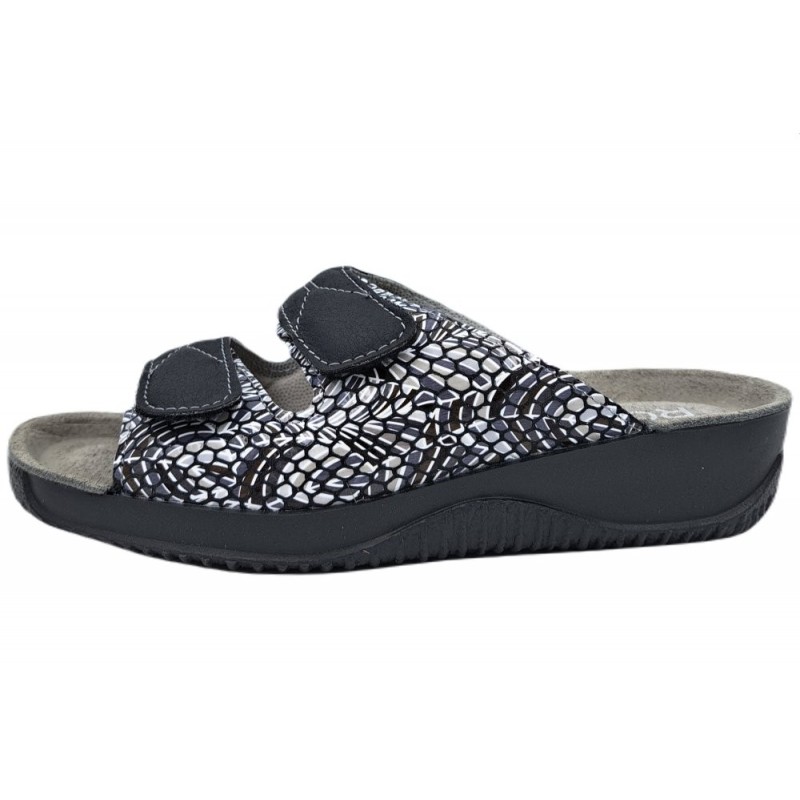 Rohde Damen Leder Pantolette Soltau 1959-90 Schuhe