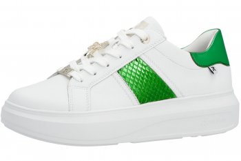Rieker Evolution Damen Sneaker Weiß Grün